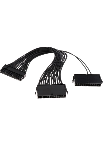 2x 30 cm Atx Madencilik 24PIN 20 + 4pin Çift Psu Güç Kaynağı Uzatma Kablosu (Yurt Dışından)