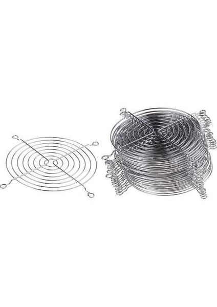 2x 20 Adet Bilgisayar Kasası Soğutma Fanı Parmak Guard Metal Izgara Koruyucu 12 cm x 12 cm (Yurt Dışından)