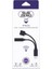 AD55 Iphone Şarj ve Kulaklık Çevirici Adaptör - 3.5mm Aux Girişi 1