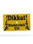 Plastik Uyarı Levhası (Reklamsız) Dikkat Elektrikli Çit 1