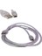 IPod Şarj Aleti Kablosu USB 5 Pin Geniş 1.5 Metre Şeffaf (Sl-Uk5) 1