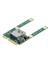 Kitap Mini Pcı-E Usb2.0 Pcı Express Adaptör Kartı Mini Pcı-E USB 2.0 Genişletme Kartı Kitap USB Bluetooth Adaptörü 5
