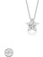 Swarovski Taşlı Yıldız 925 Ayar Gümüş Kolye 1