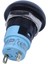 On-Off Mandal Suya Dayanıklı 12MM Basmalı Düğme Anahtarı Spst 2A IP67, Siyah 2