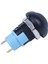 On-Off Mandal Suya Dayanıklı 12MM Basmalı Düğme Anahtarı Spst 2A IP67, Siyah 3