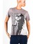 Dünyadan Hediyeler Bob Marley Unisex Pamuklu Regular Fit Gri Tişört Small 3