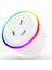 Wifi Akıllı Priz Rgb Kablosuz Güç Soketi Akıllı Yaşam / Tuya App Uzaktan Kumanda Alexa Google Home Au Tak Için Çalışmak 1