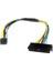 11.8 Inç 24P - 8p Atx Güç Kaynağı Kablosu Dell Optiplex 3020 7020 9020 T1700 Için 18AWG Pc Splitter Güç Uzatma Kablosu 1