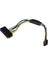 11.8 Inç 24P - 8p Atx Güç Kaynağı Kablosu Dell Optiplex 3020 7020 9020 T1700 Için 18AWG Pc Splitter Güç Uzatma Kablosu 4