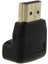 1 Adet HDMI Port Koruyucu (Erkek - Dişi) ve 1 Adet 3.5mm Erkek - Erkek Araba Aux Kablosu Stüdyo Ses Uzatma Bükülmüş Kablo (Sarı) 2