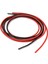 Yeni 2m Awg Yumuşak Silikon Esnek Tel Kablo 18 Awg (1 Metre Kırmızı + 1 Metre Siyah) 1