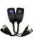 1x Bnc Erkek - 2 Dişi Fiş Rf Koaksiyel T Adaptör ve 2 Çift Video Balun, Hd-Cvı/tvı/ahd Utp Pasif Video Balun 5