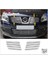 Nissan Qashqai J10 Krom Ön Panjur 8 Parça 2007-2010 Paslanmaz Çelik 2