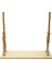 Masif Ahşap Salıncak Tarzı: Kenevir Halat (50X13 Cm) Ahşap Rengi (Yurt Dışından) 1