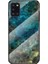 Galaxy A31 Için Mermer Doku Temperli Cam + Pc + Tpu Hibrit Telefon Kılıfı - Mavi (Yurt Dışından) 1