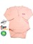 Sema Baby Uzun Kol Kaşkorse Badi (Body) - Pembe 18-24 Ay 1
