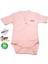 Sema Baby Yarım Kol Kaşkorse Badi (Body) - Pembe 6-12 Ay 1