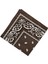 Paisley Baskı Bandana Kafa Wrap Boyun Saç Bandı Bileklik Mendil Kahve 4