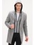 PLT8376 Dewberry Erkek Palto-Gri 5