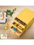 Click & Store Cosy 3 Çekmeceli Evrak Rafı Sarı 2