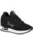 Guja 22Y305 Dolgu Topuk Siyah Kadın Sneakers 2