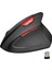 2.4g Ergonomik Optik Kablosuz Fare 800/1600 / 2400DPI Dikey Fareler Siyah (Yurt Dışından) 4