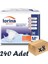 Tekstil Yüzeyli Bel Bantlı Yetişkin Hasta Bezi Medium 30'Lu 8 Paket 240 Adet 1