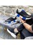 2010 Deri Siyah Erkek Sneaker Ayakkabı 2