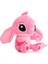 Disney Lilo And Stitch 20 cm Sevimli Peluş Oyuncak Pembe 2