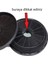 kumtel Aspiratör ve Davlumbaz Karbon Filtre 2'li 15,5 cm 4 Tırnak 2