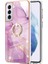 Samsung Galaxy S21 Için Dayanıklı Mermer Desen Baskılı Telefon Kılıfı (Yurt Dışından) 1