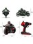 .4G 4Ch Mini Rc Yüksek Hızlı Sürüklenme Motosiklet Modeli Işık Çocuklar İle Robot Motosiklet Oyuncaklar Hediyeler Için (Kırmızı) (Yurt Dışından) 2