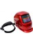Kırmızı Kapak Otomatik Kararan Güneş Kaynakçıları Kaynak Kask Maskesi Taşlama Pil İle Powered Stop Kaynak | Kaynak Kaskları (Yurt Dışından) 3