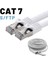 5 Adet CAT7 S/FTP Ethernet (Network, LAN) Kablosu, Beyaz, 25 cm 2