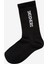 U Crew Cut Sock Unisex Siyah Çorap - S221513-001 2