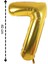 Folyo Balon 7 Rakamı Helyum Balon 40 cm 1
