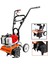 Yerli Üretim Bahçe Çim Toprak Belleme Benzinli Mini Çapalama Makinası 7.9 Hp 75CC 4 Çelik Bıçak 2
