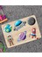 Toys Çocuklar Için Ahşap Figürlü Eğitici-Öğretici Yapboz Puzzle-15 2