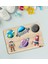 Toys Çocuklar Için Ahşap Figürlü Eğitici-Öğretici Yapboz Puzzle-15 3