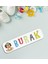 Toys Çocuklara Özel Isimli Figürlü Ahşap Eğitici Yapboz Puzzle-14 4
