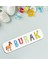 Toys Çocuklara Özel Isimli Figürlü Ahşap Eğitici Yapboz Puzzle-4 4