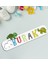Toys Çocuklara Özel Isimli Ahşap Eğitici Yapboz Puzzle-14 1
