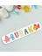 Toys Çocuklara Özel Isimli Ahşap Eğitici Yapboz Puzzle-6 4