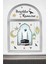 Hoşgeldin Ramazan Cam Duvar Sticker - Kabe Kuşlar ve Fener Figürlü Duvar Cam Sticker 4