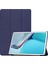 Huawei MatePad 11 (2021) Katlanabilir Smart Cover Standlı 1-1 Tablet Kılıf Lacivert 1