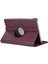 Lenovo Tab M10 TB-X605F 10.1` Kılıf, (ZA480027TR) 360 Rotating Stand Deri Mor 2