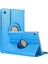 Lenovo Tab M10 TB-X605F 10.1` Kılıf, (ZA480027TR) 360 Rotating Stand Deri Mavi 1