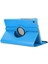 Lenovo Tab M10 TB-X605F 10.1` Kılıf, (ZA480027TR) 360 Rotating Stand Deri Mavi 2