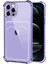 Apple iPhone 12 Pro Card Slot Shock Kılıf Lila 1