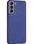 Matte Silicone Samsung Galaxy S22 Plus Kılıf Lacivert 2